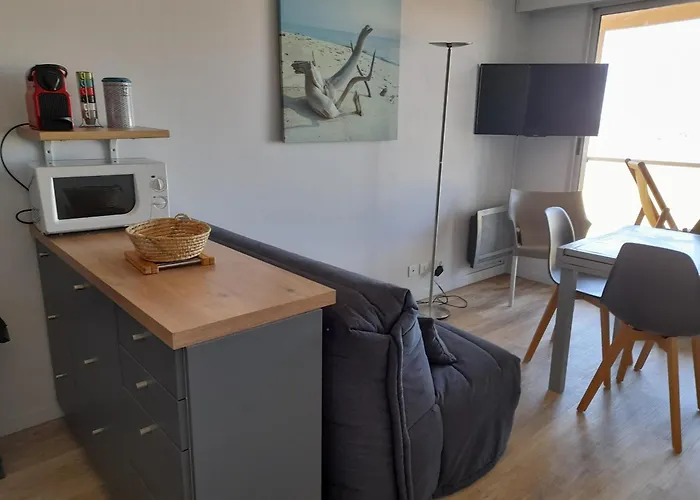 Arcachon: T1 Cabine, Parking Securise, Acces - Fr-1-319-482 アルカション