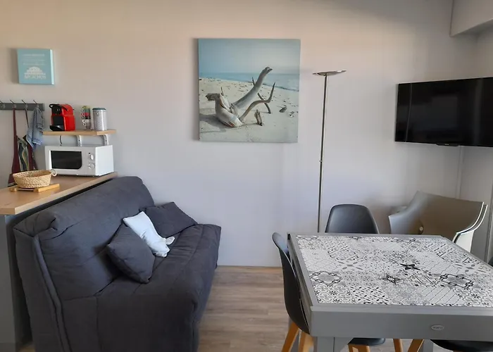 Arcachon: T1 Cabine, Parking Securise, Acces - Fr-1-319-482 アパート